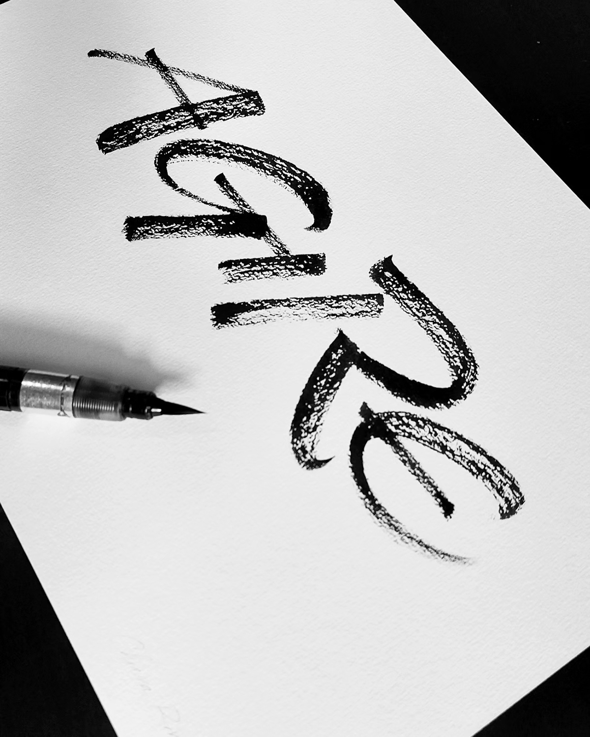 design Calligraphy   Graphic Designer lettering letters type