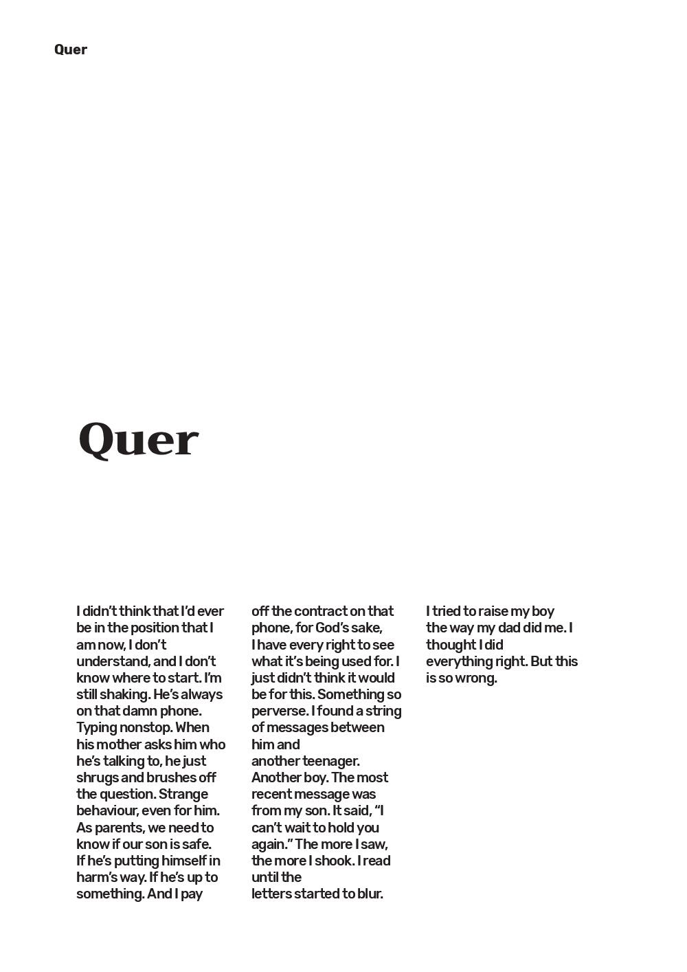 art direction  copywriting  creative writing etymology publication publication design queer