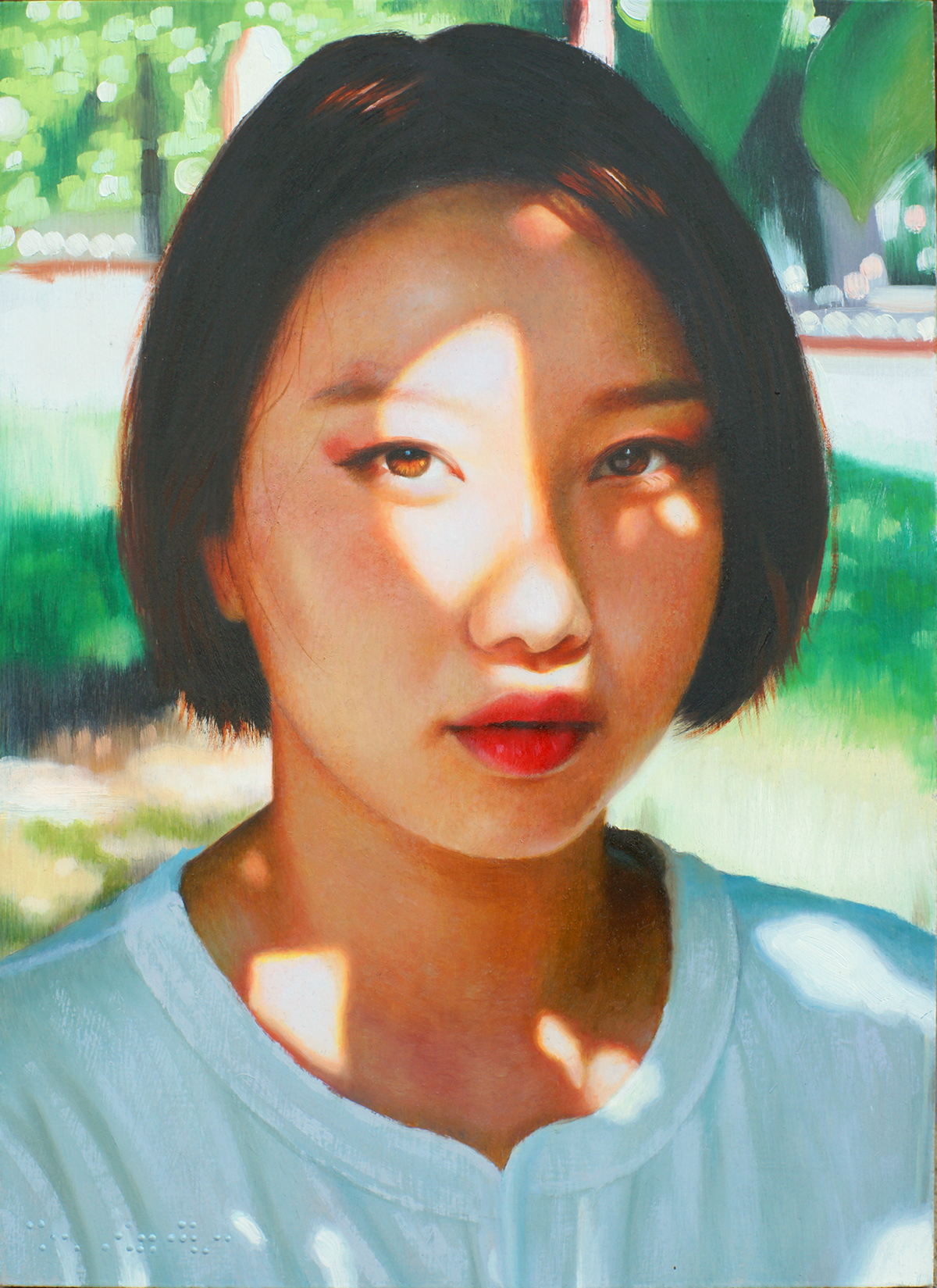 painting   oilpainting oilon kimseunghwan seunghwankim artwork art Realism girl