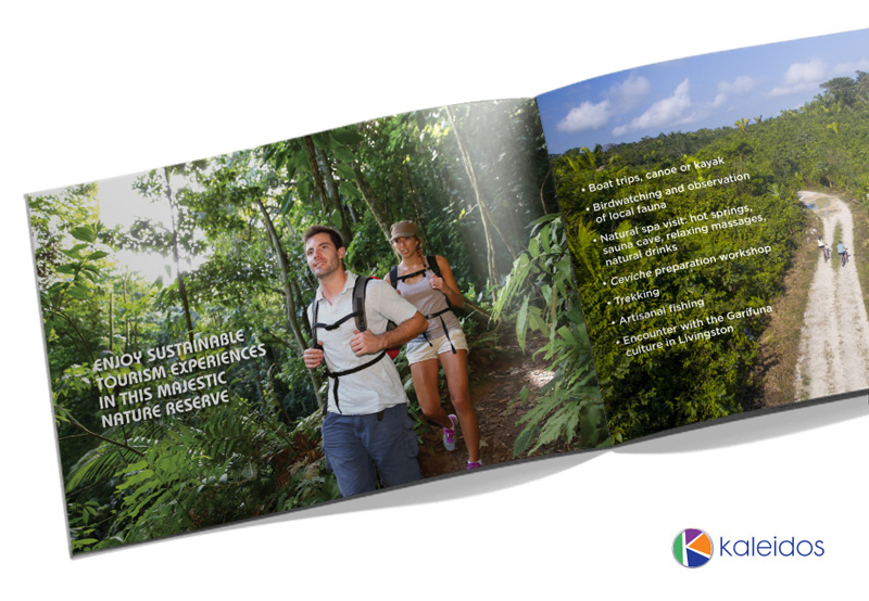 editorial design  brochure editorial folleto Turismo tourism Guatemala Honduras