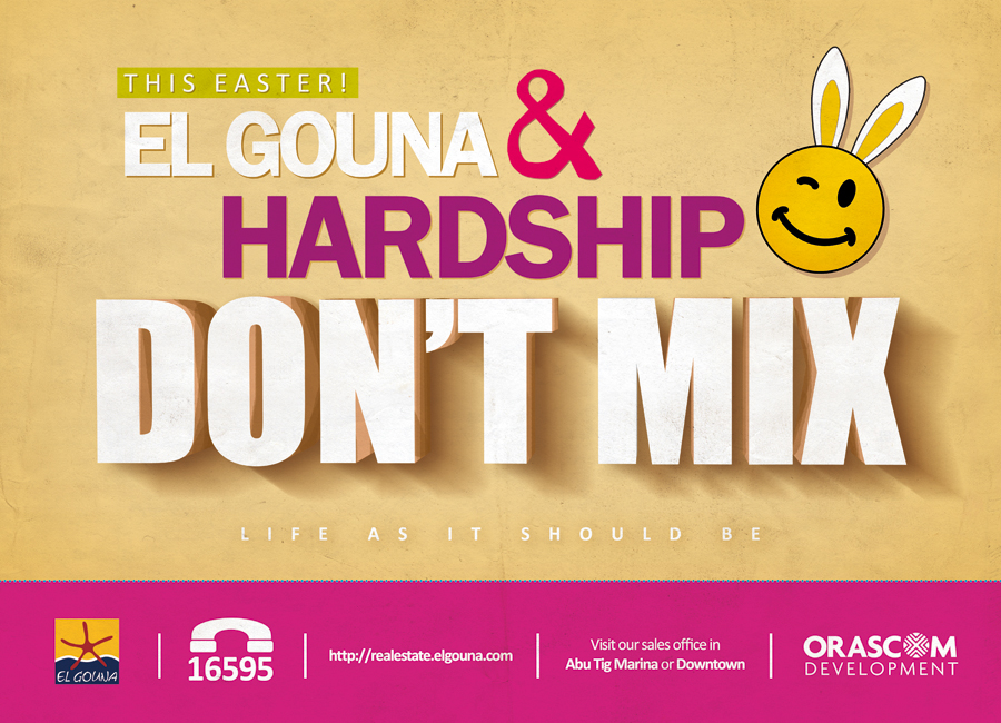 Easter El Gouna offers Don't Mix bunny intrest poolless  
