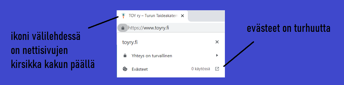 nettisivut opiskelijayhdistys Taideakatemia TOY ry Turku AMK Web Design  wordpress