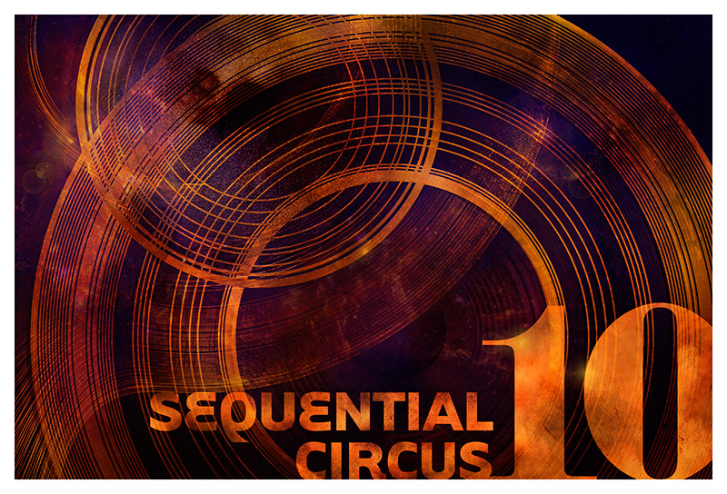sequential circus spindlebox flyer artwork vancouver Canada electronic music