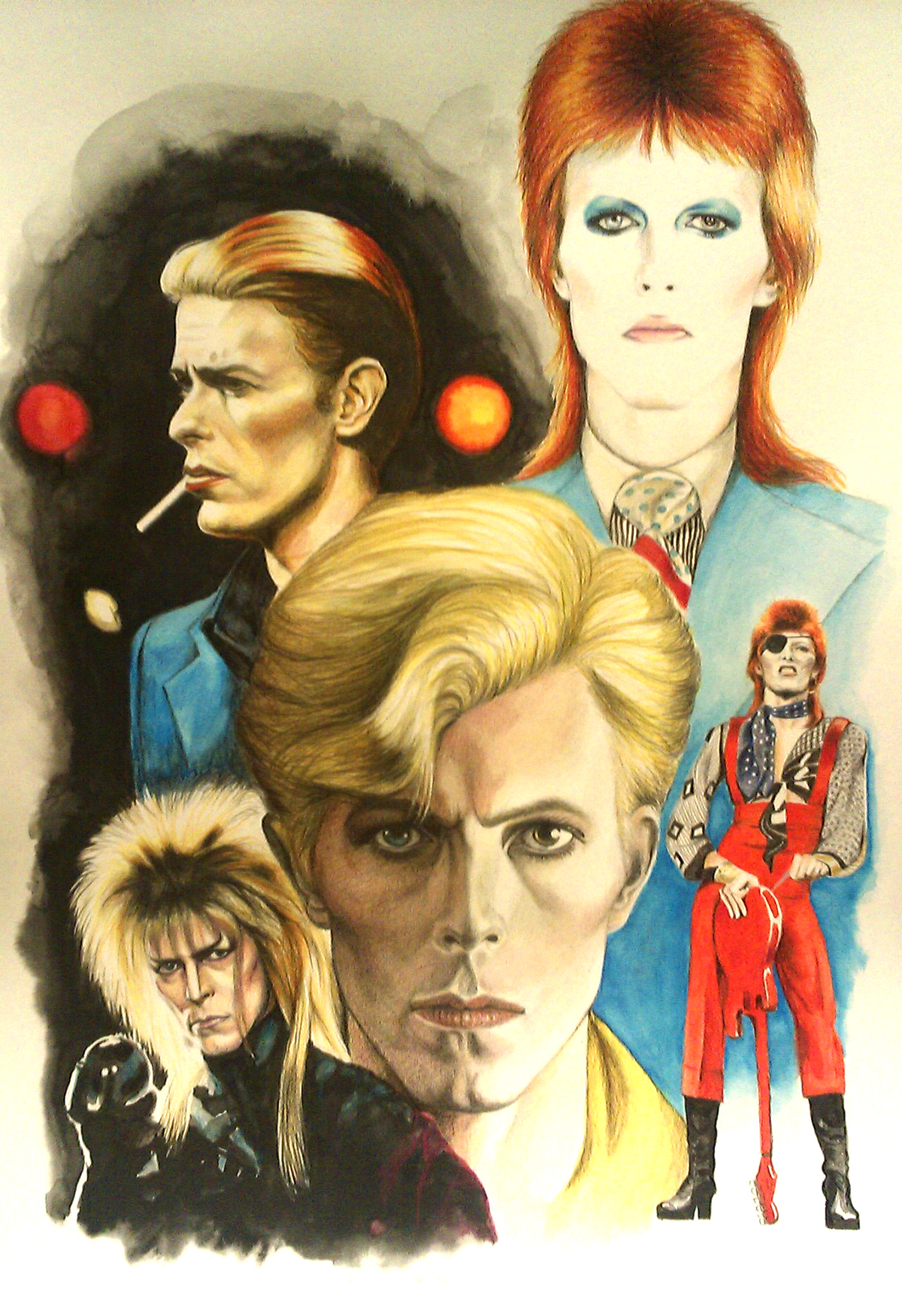 Ziggy Stardust  White Duke Life on mars davidbowie