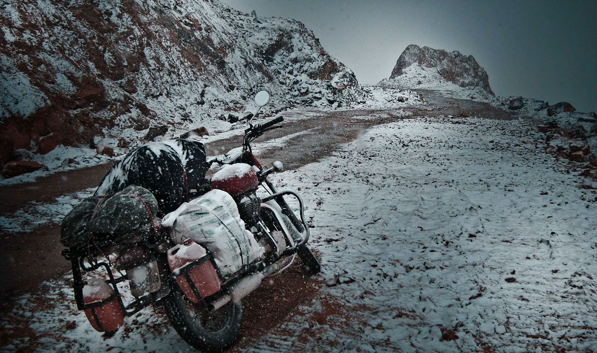 motorcycle leh mountains Travel