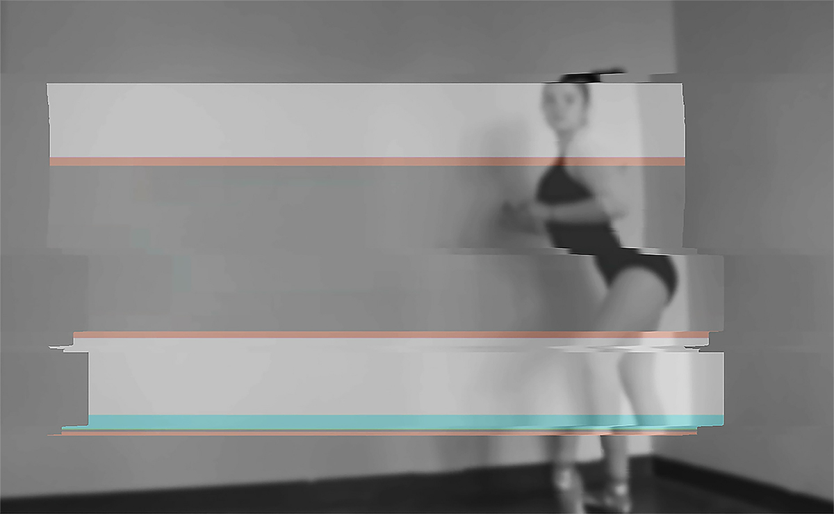 installation video installation sound installation interactive installation interactive art interactive Glitch glitch  art projection video projection processing Sound Sensitive ballet ballerina DANCE  