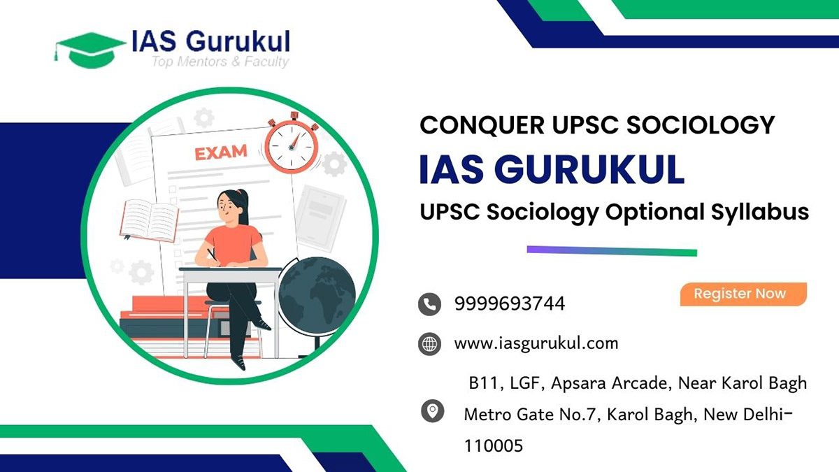IAS Gurukul sociology Sociology Optional upsc IAS coaching