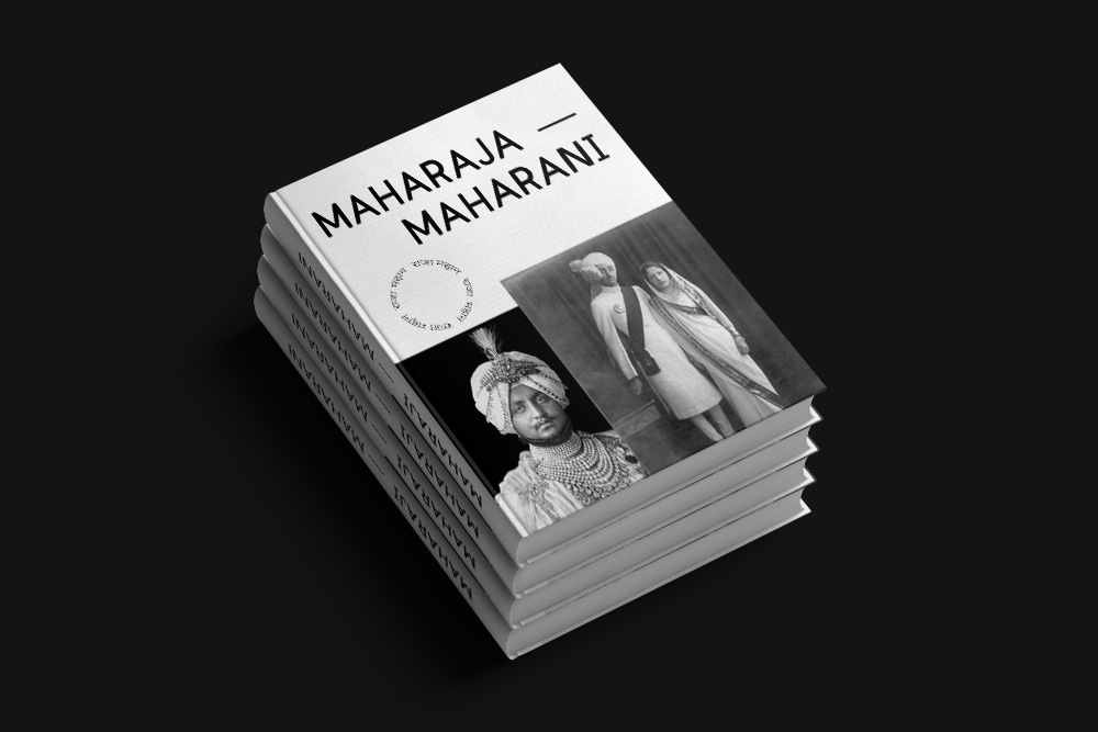 graphic design  Maharaja maharani graphics book posters
