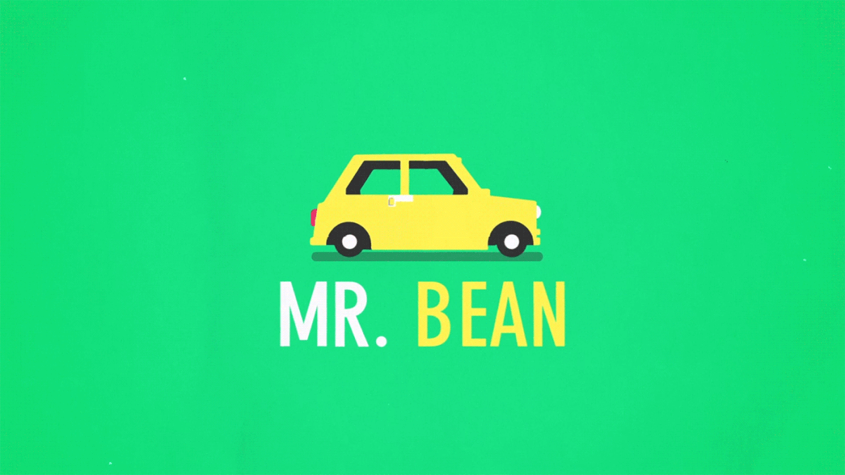BBC Mr. Bean the office television Dr Who animation  Poster series