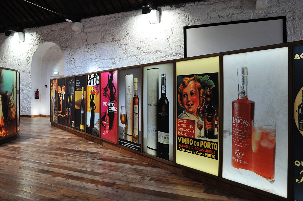PORTWINE museum wine panels Exhibition  pedagogic center history