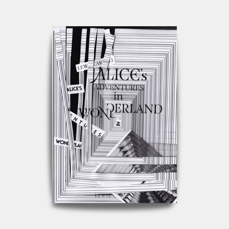 book cover design bookcover alice adventure wonderland