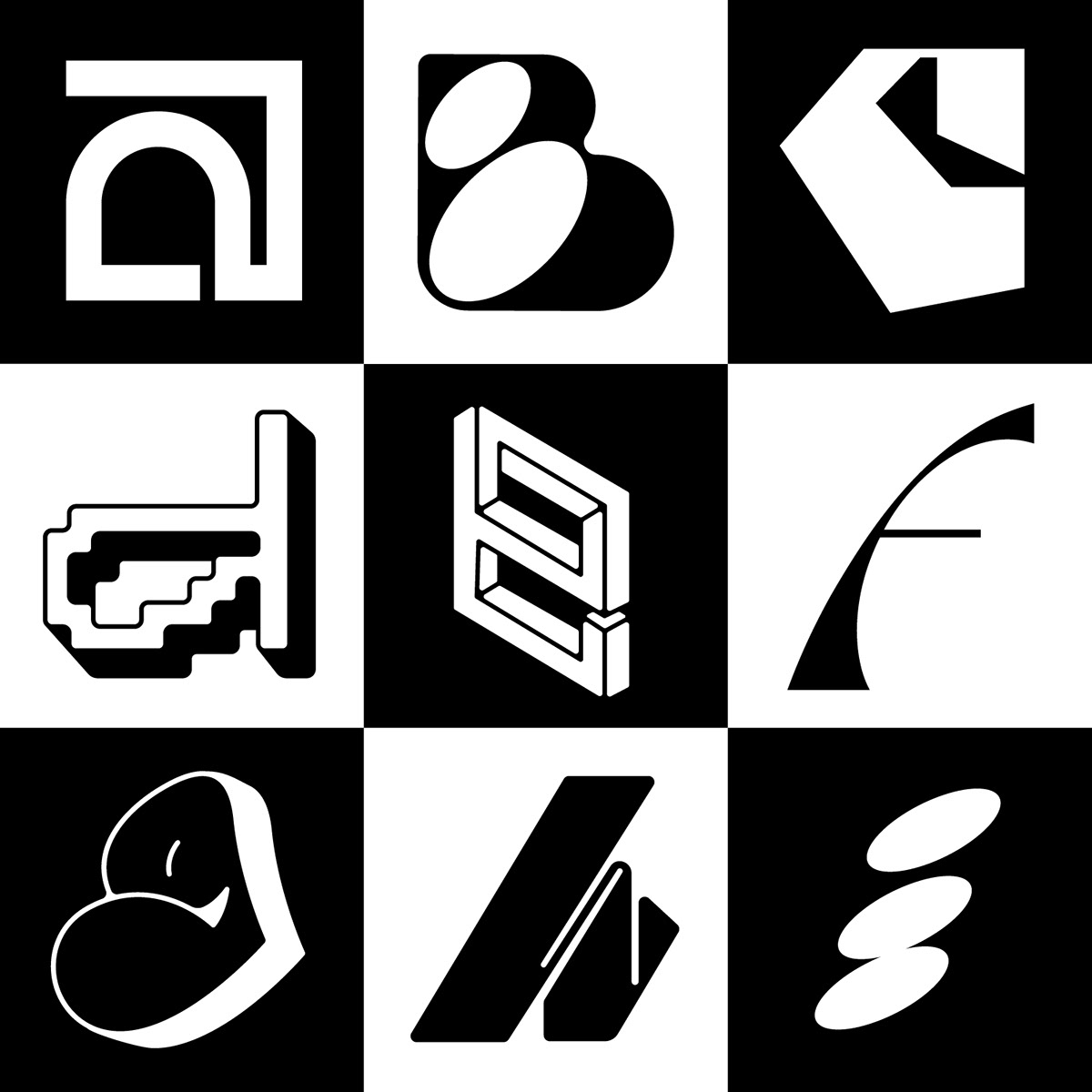font lettering type art design MAX CRIST alphabet font design Typeface 36 days of type