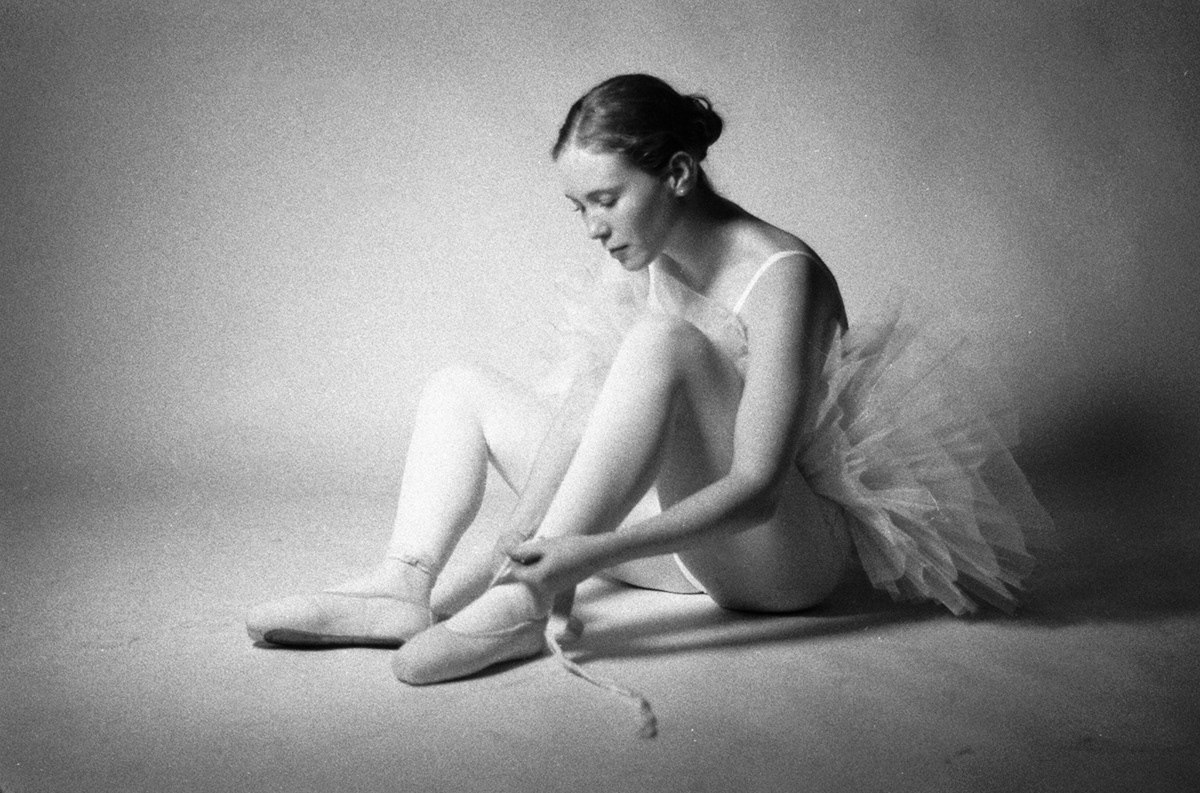 analog analog photography ballet ballerina Fashion  Photography  portrait DANCE   bnw blackandwhite