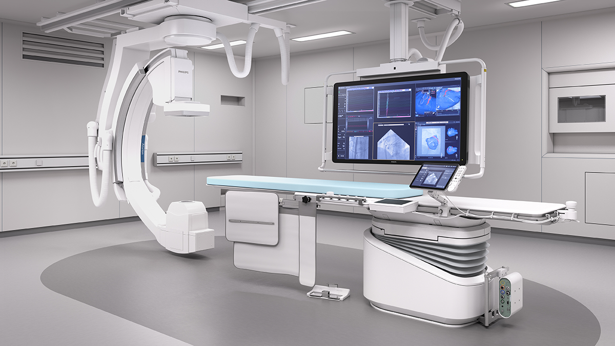 IGT xray azurion Healthcare design healthtech hospital medical Philips product