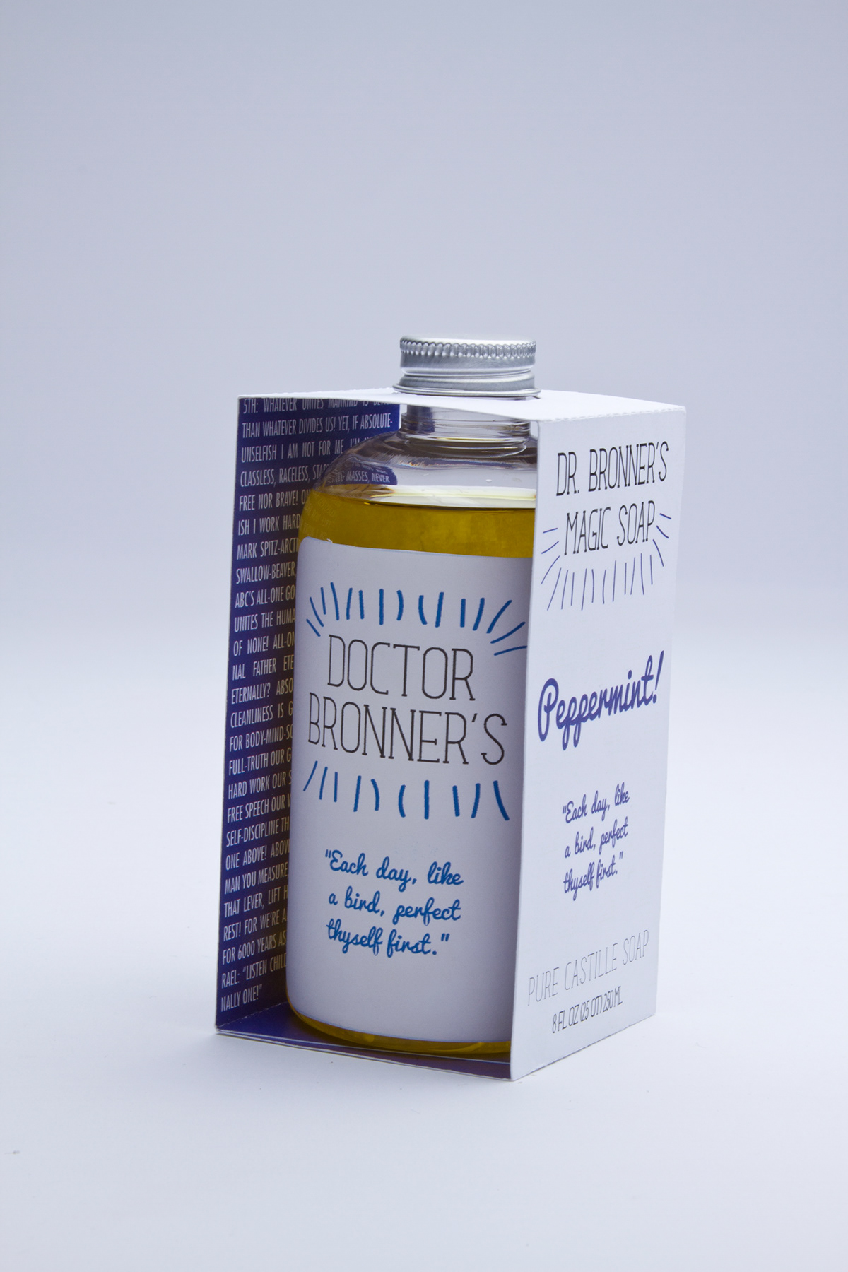 soap  rebrand  redesign peppermint  Lavender  almond dr bronner bath SHOWER