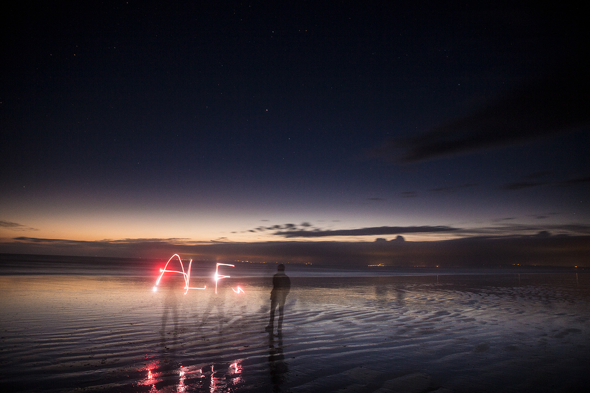 lightpainting danielalford art astronomy stars selfportrait landscapephotography Coast clouds waves Relection inspire