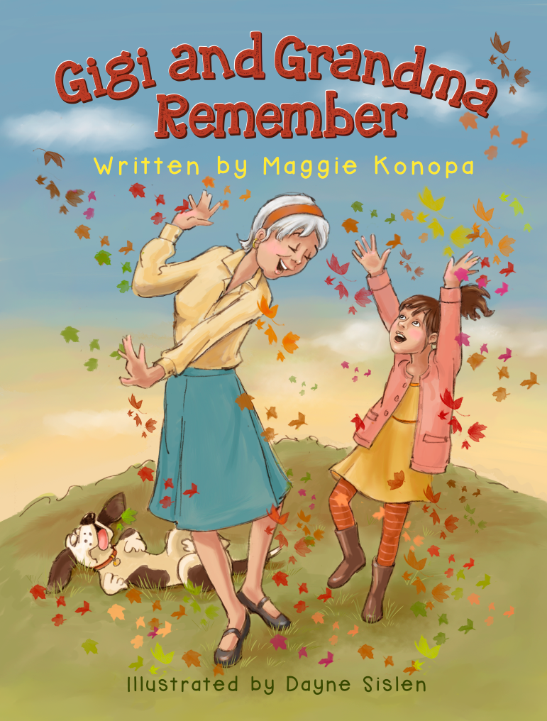picture book cover semi realistic children's book illustration