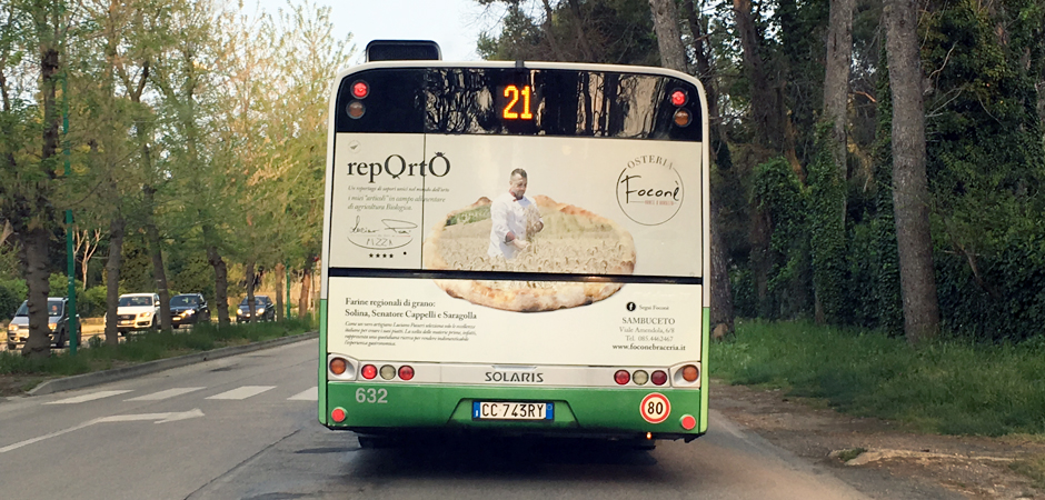 Advertising  design photograpy shoot Food  newspaper bus comunication