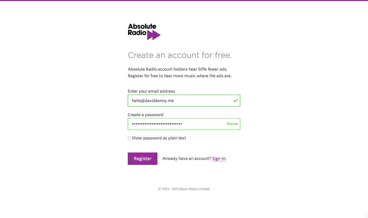sign up Forms account ux purple White Radio