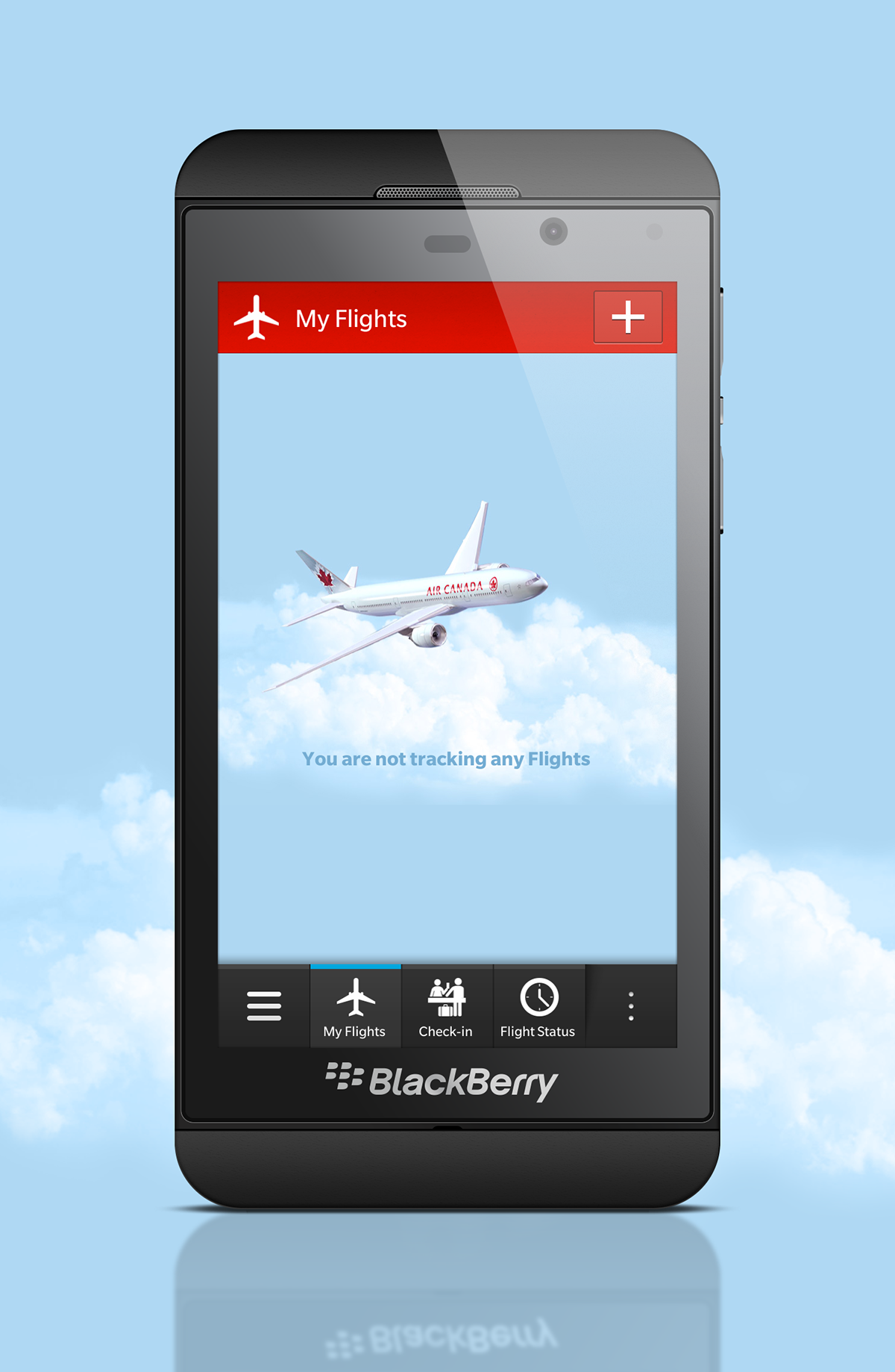 Air Canada BB10  blackberry10 BlackBerry 10 app