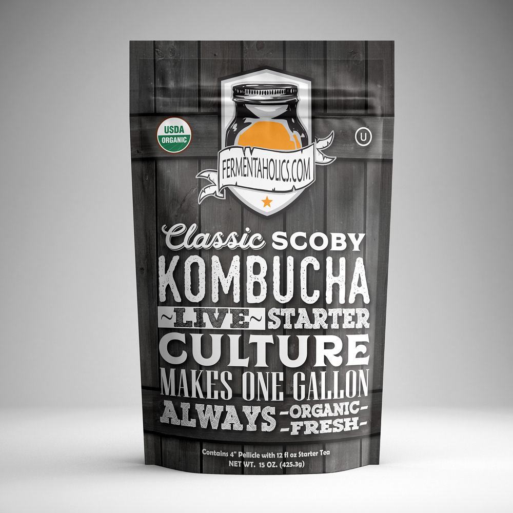 kombucha tea fermentaholics Digital Printing bag