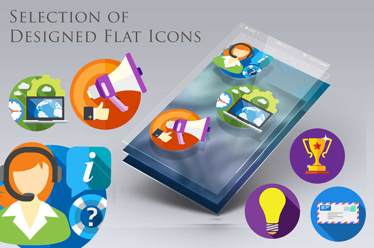 flat icons flat icons trends