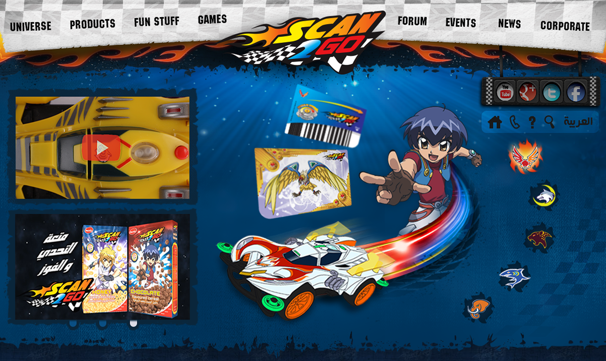 car toys NewBoy game Website blue scan2go race fire cartoon