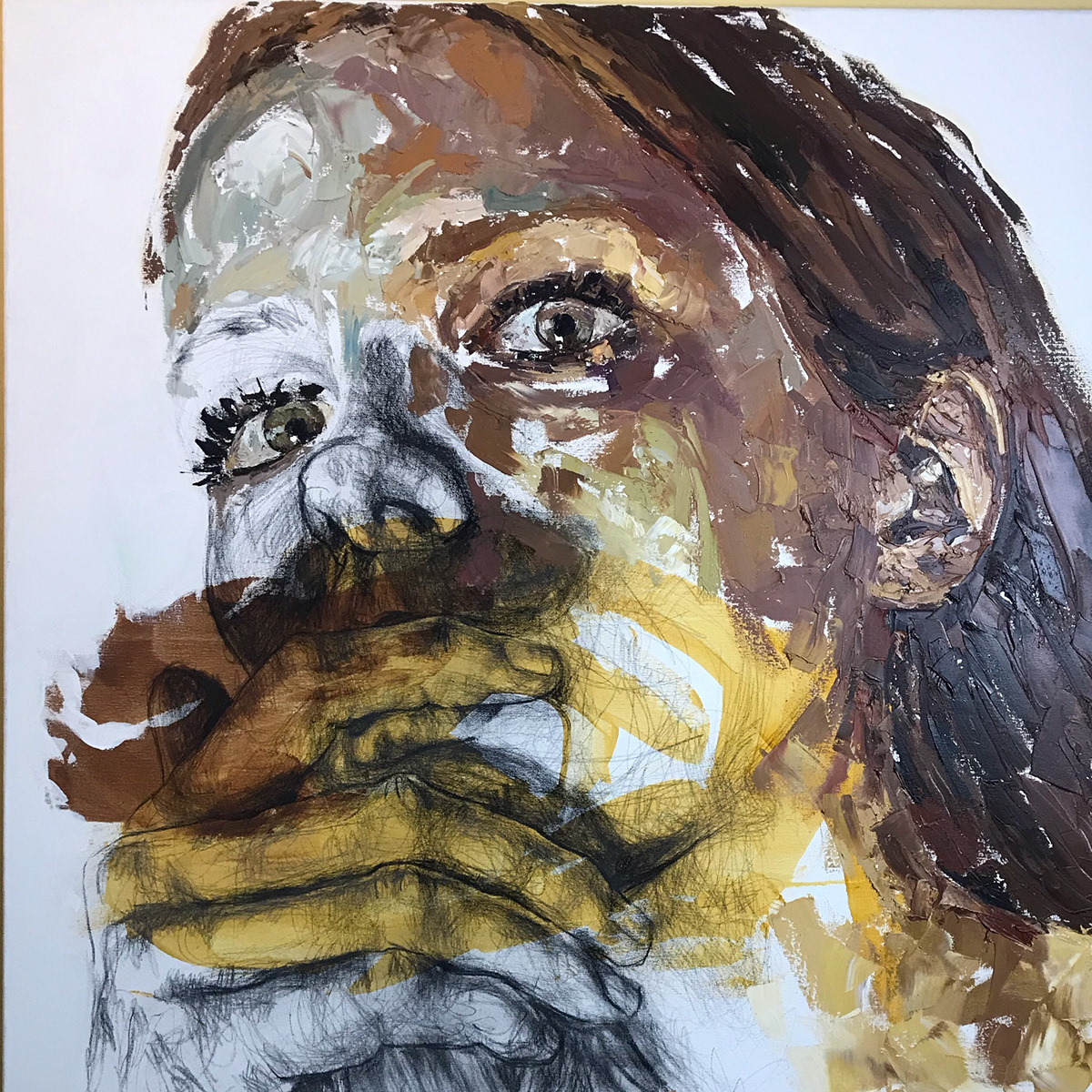 art artwork oiloncanvas oilpainting paint portrait womanportrait
