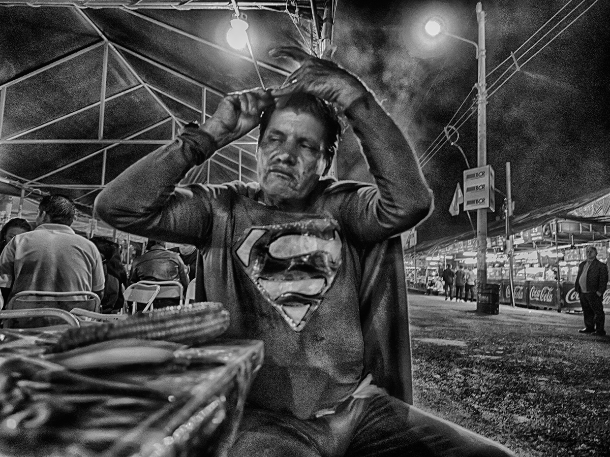 superman Super Hero street photography people Documentary 