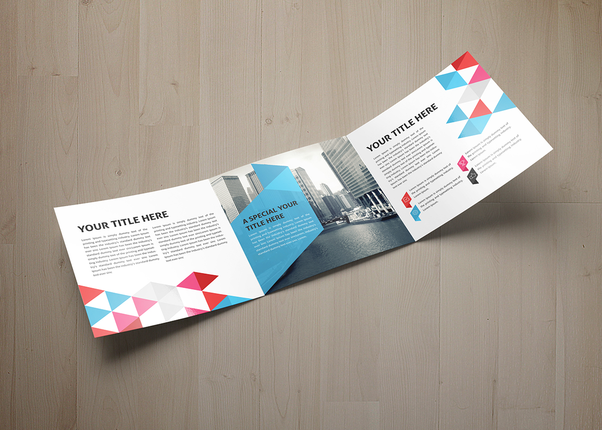 brochure business trifold colorful corporate creative design haweyaco hc12 graphic