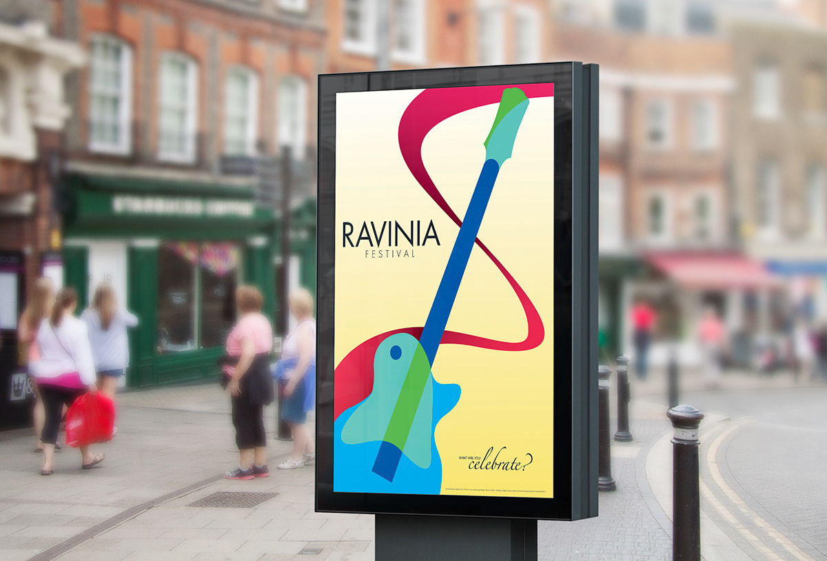 ravinia poster Competition Bryce ulmer chicago concert carthage college kenosha womens board chicagoland festival