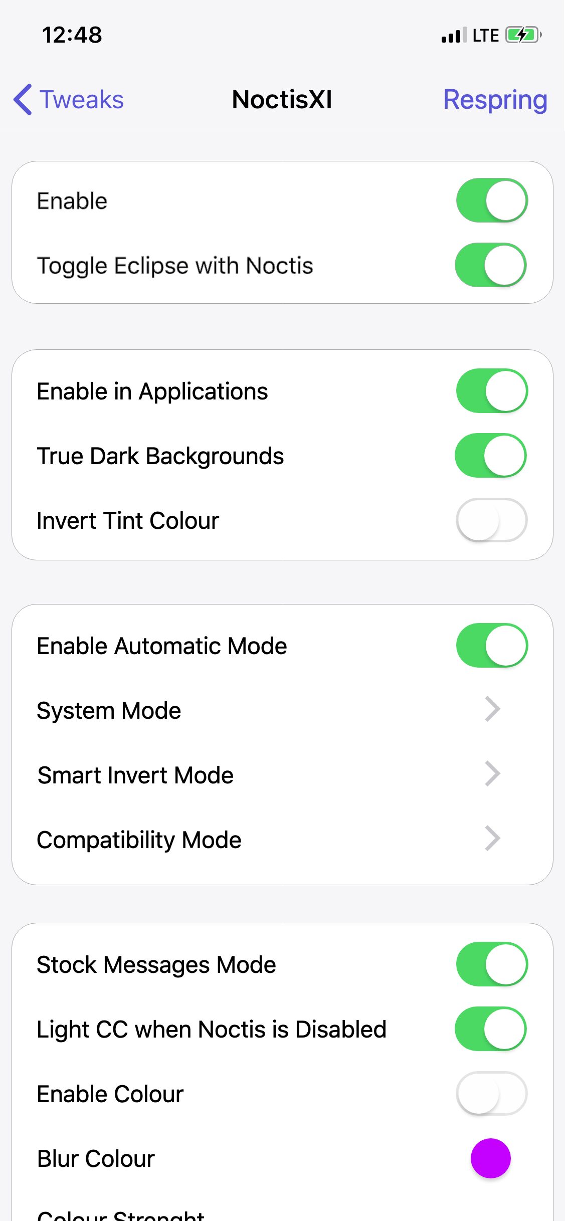 ios iphone settings round human interface material design