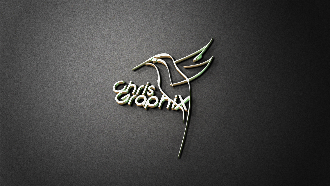 design logo 3D ChrisGraphiX agency webmaster