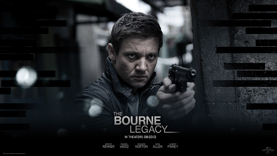 movie interactive Website Experience Jason Bourne UI/UX user interface