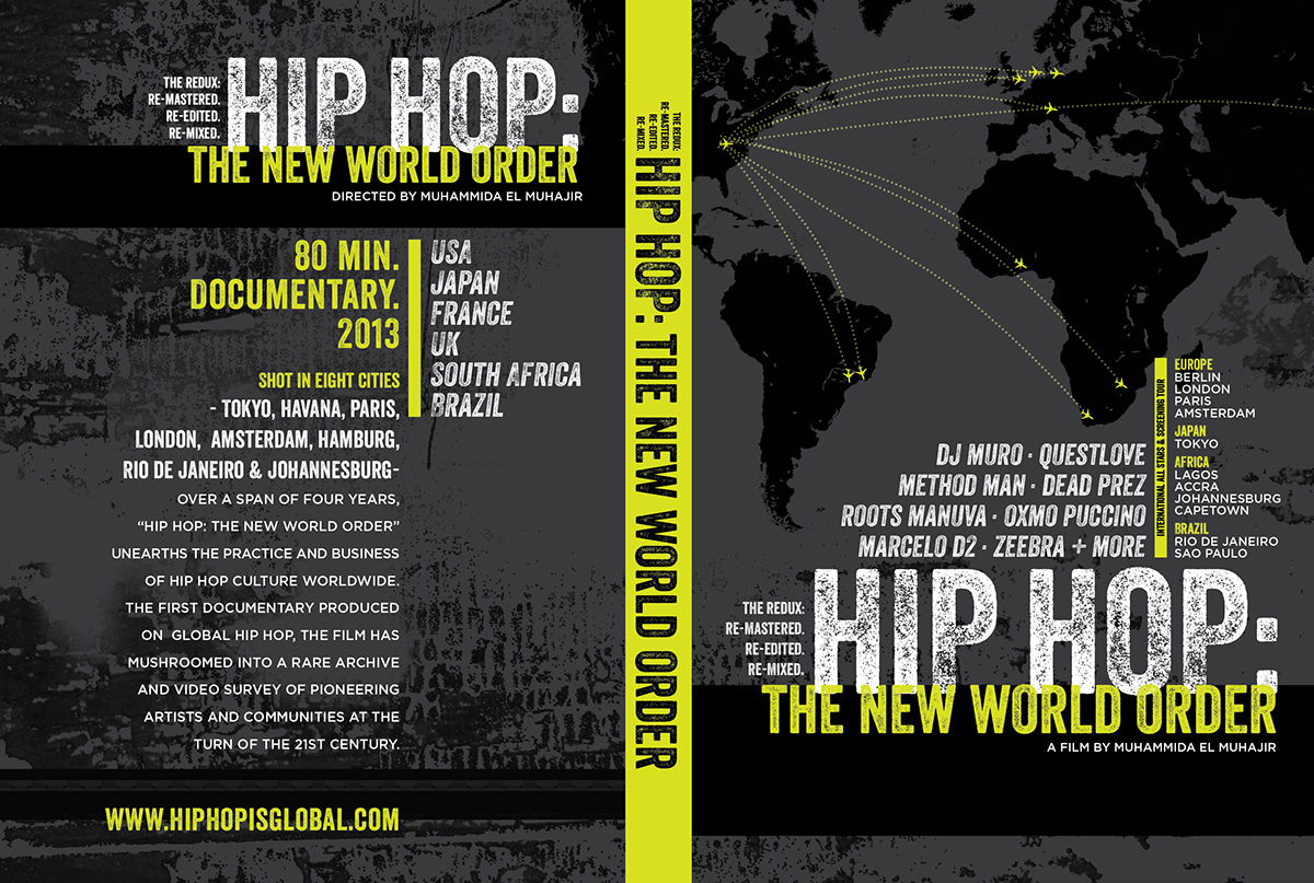 Documentary  Film art hip hop Distressed Urban Design type