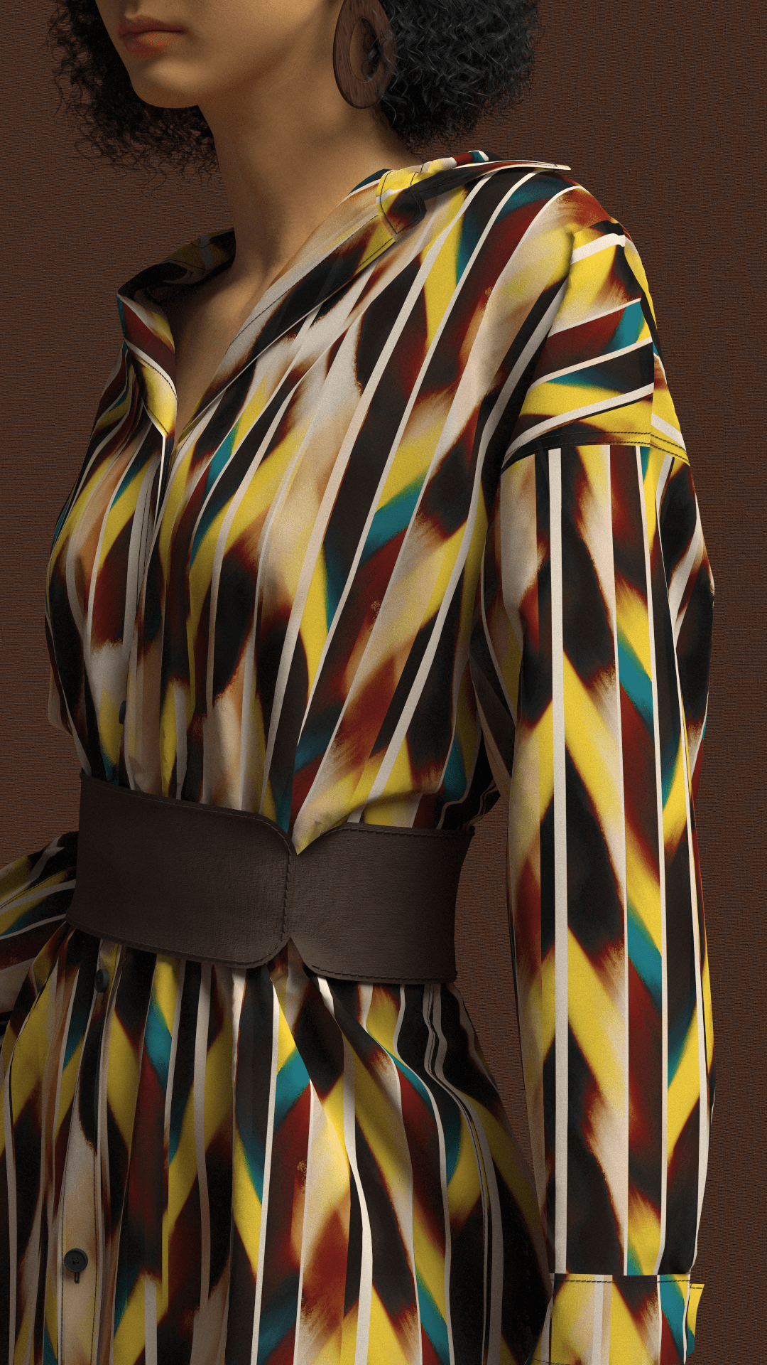 Fashion  textile design  surface pattern design  Digital Art  ILLUSTRATION  textile print abstract 3D