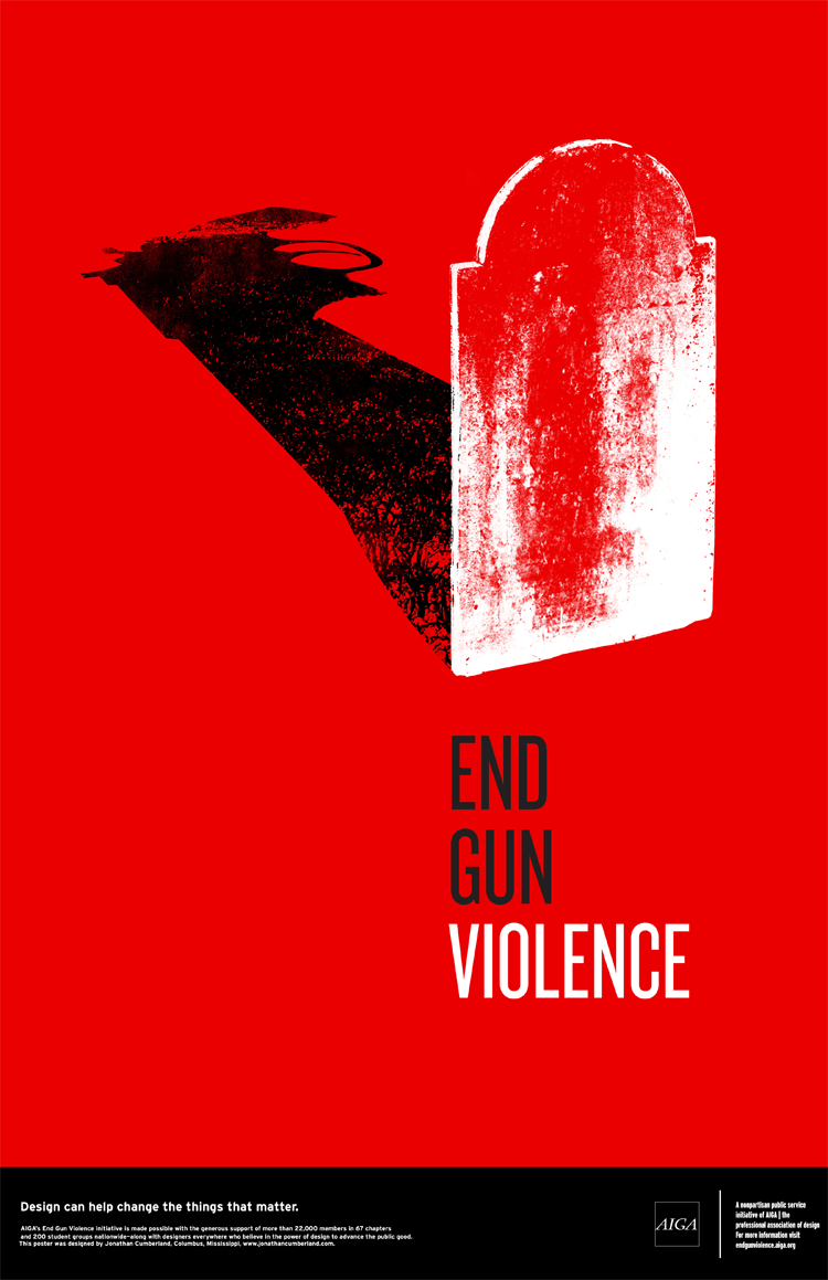 aiga End Gun Violence poster