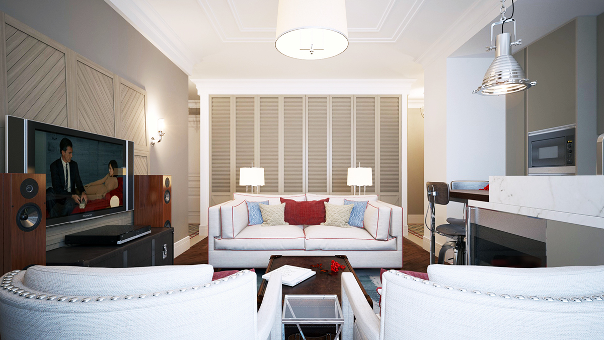 livingroom skandi klubb apartment Interior design furniture