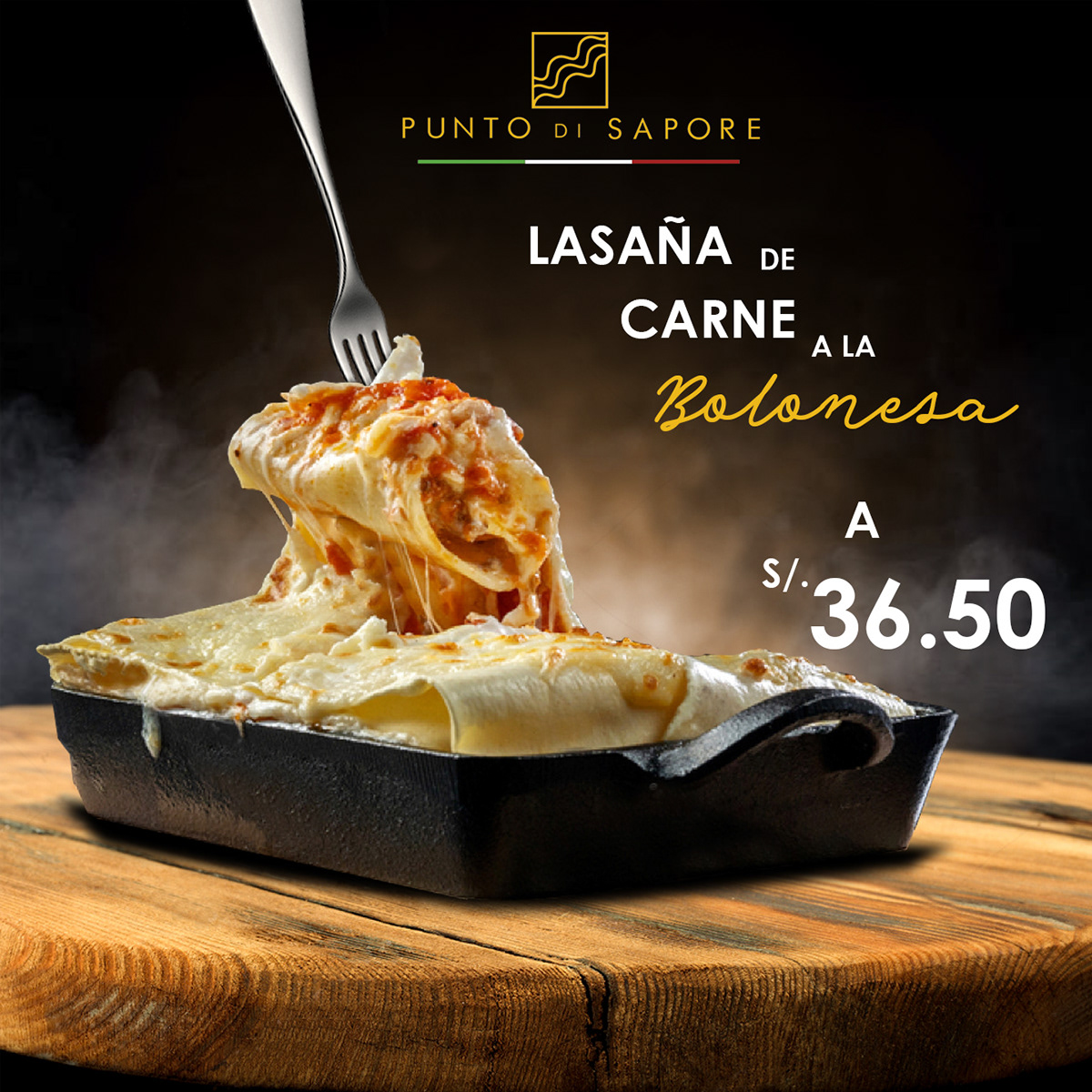 comida design Food  italia Pasta peruano photoshop publicidad restaurante