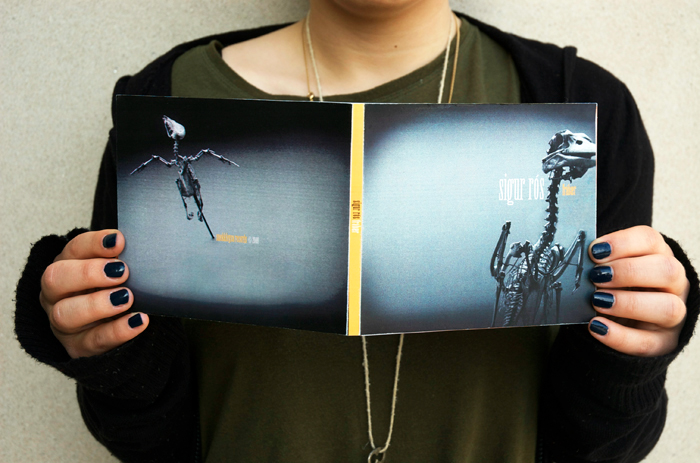 sigur ros cd CD design CD packaging bird skeleton concept