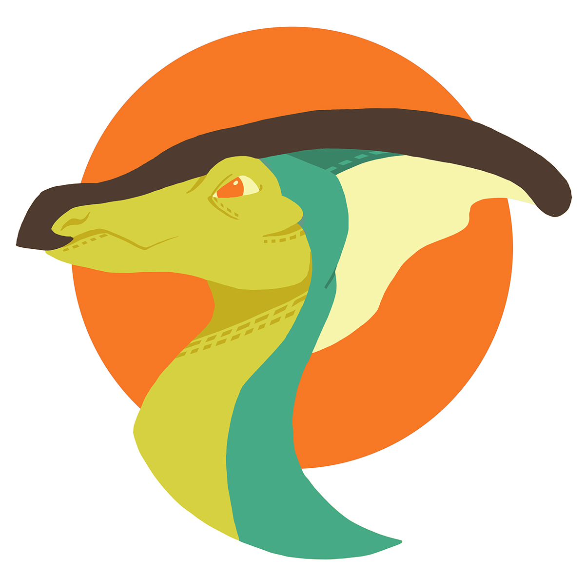 parasaurolophus Dino Dinosaur color study studies animal creature reptile monster duck