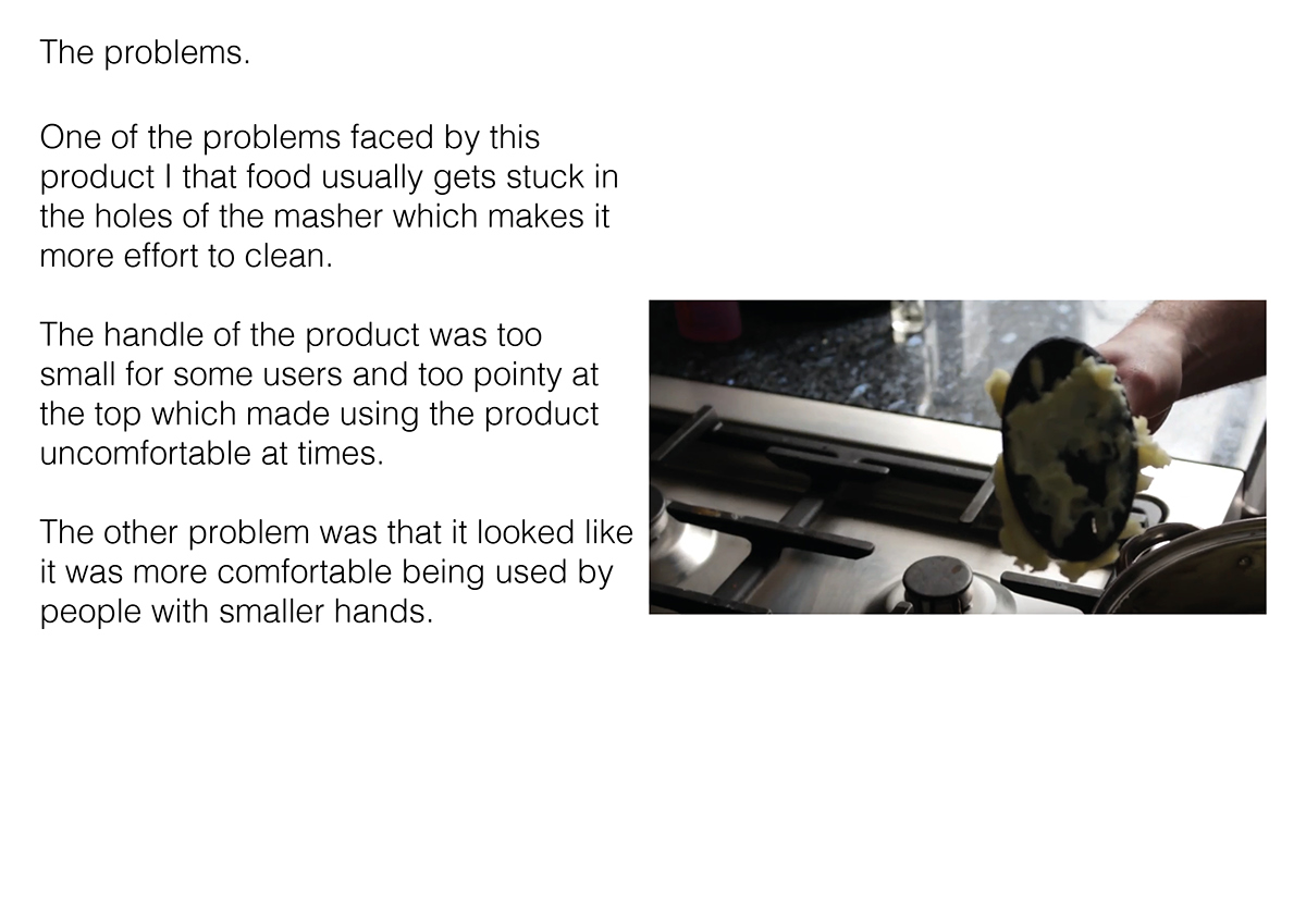 product design Mash Food  utensils