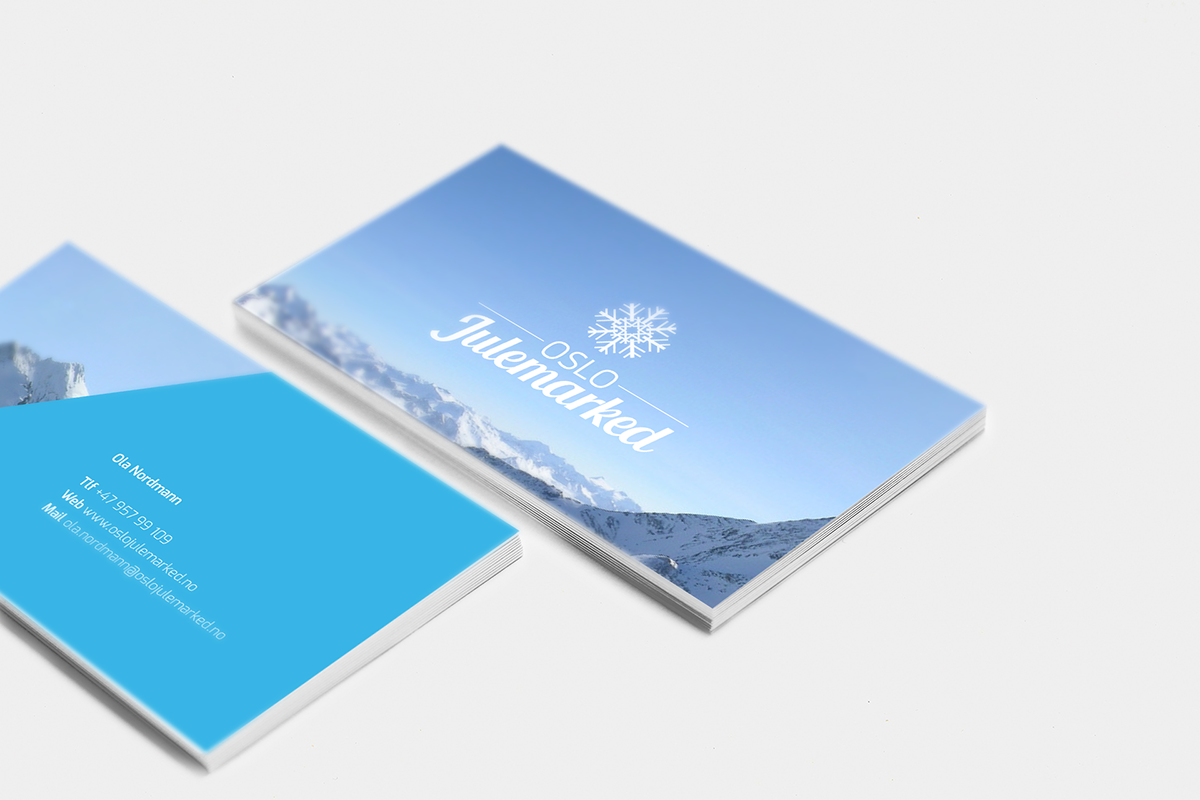 Christmas rebranding norway norges kreative høyskole norwegian Octagon Design Scandinavian blue snowflake design manual design guide brand guidelines identity