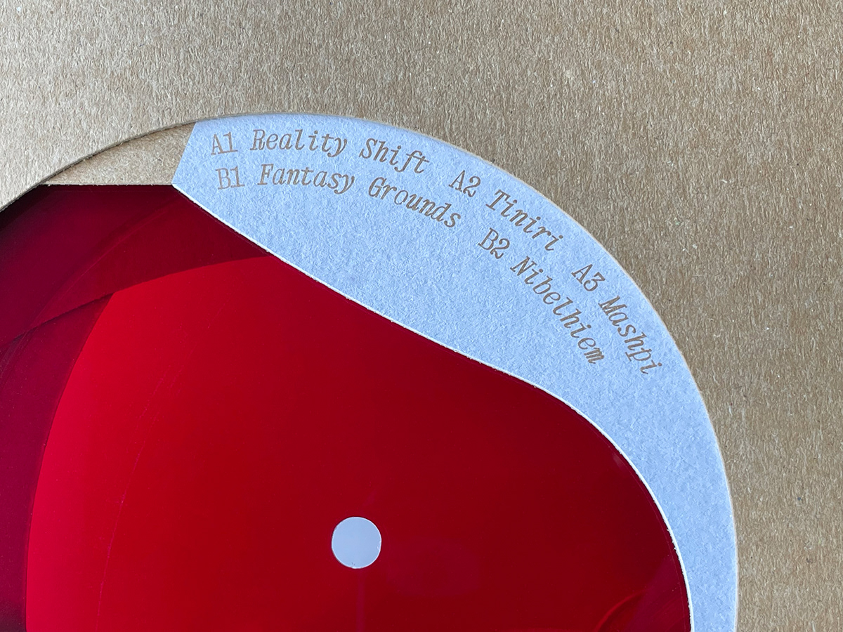 non-format Music Packaging vinyl laser cut digital print ep Fantasy Grounds Kraft Board lo recordings Million Square