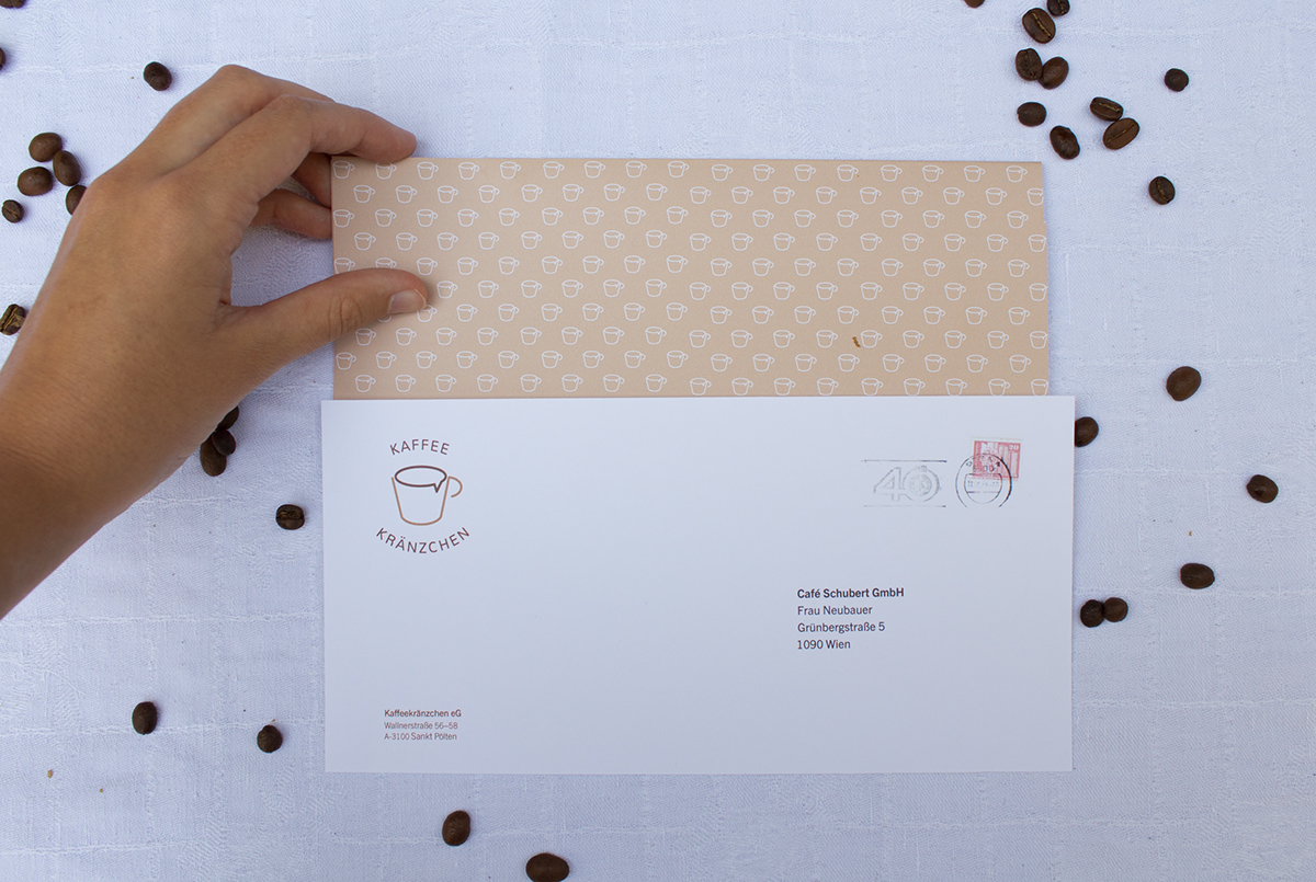 Coffee brand business local business card stationary Icon logo coffeeshop st. pölten