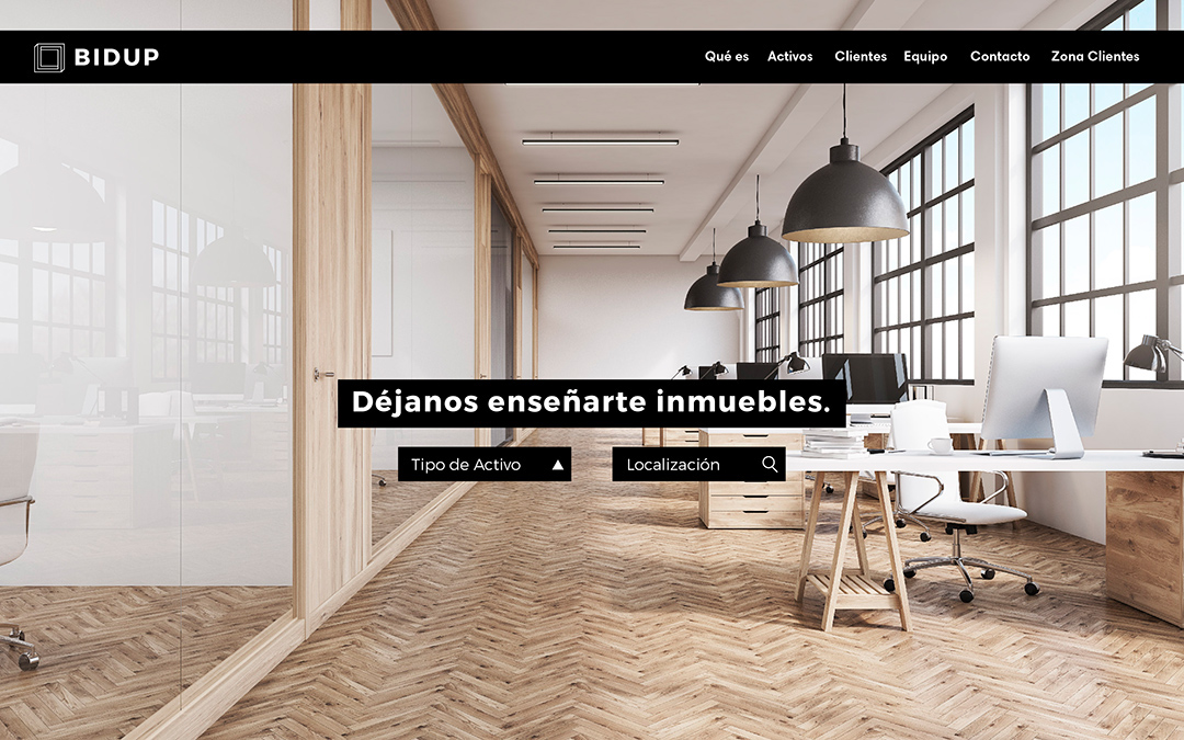 Bidup Diseño web diseño branding  buscador inmuebles Viviendas house