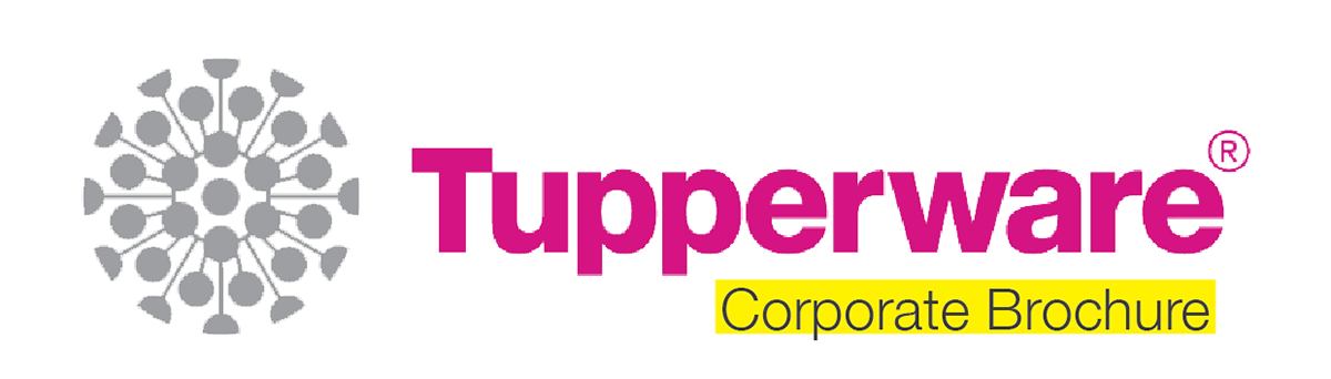 tupperware Corporate Brochure Corporate Literature vector solutions colours malaysia