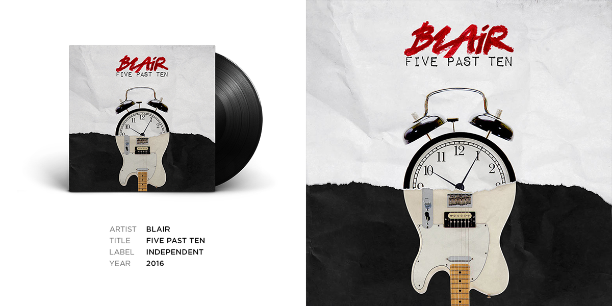 Album cover record sleeve Single ep rock music branding  Adobe Portfolio Elm