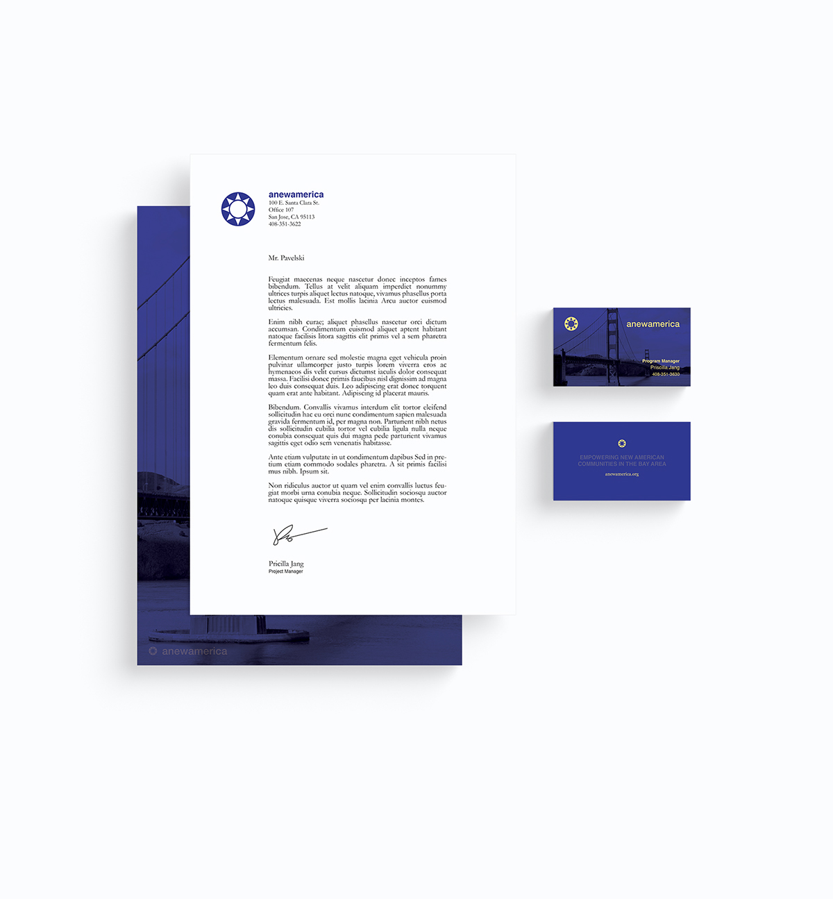 uiux UI ux anewamerica microloan Bank graphicdesign blue ad print