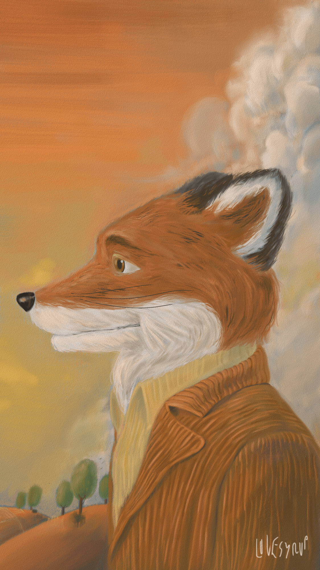 fantasticmrfox FOX sunset